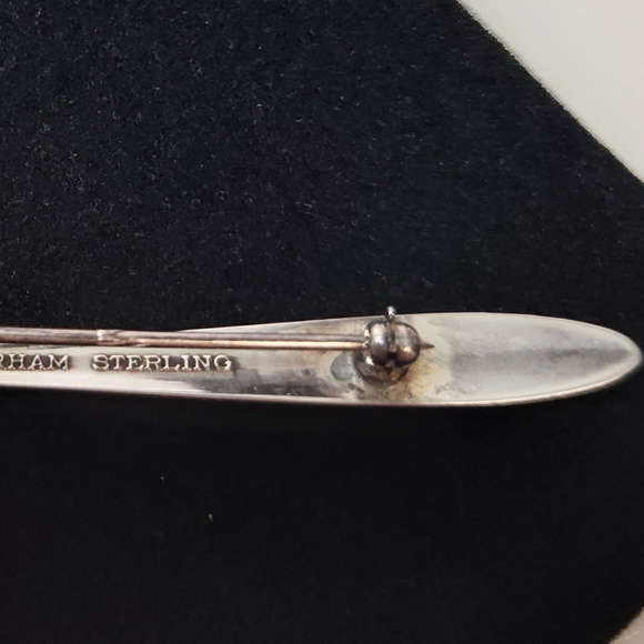 Vintage Gorham Sterling Silver Celeste Pattern Spoon Brooch Pin - Picture 9 of 12